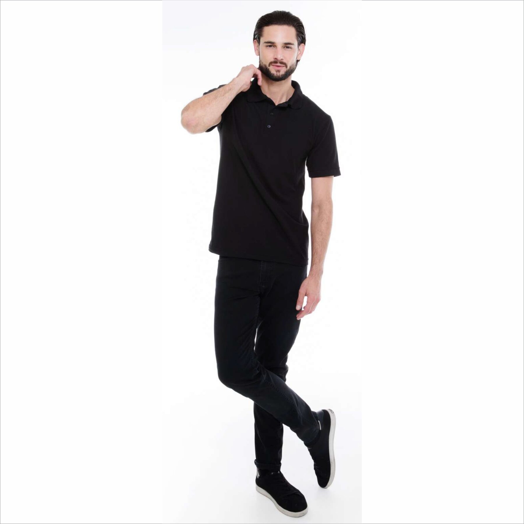 PLAYERA POLO CARDADO