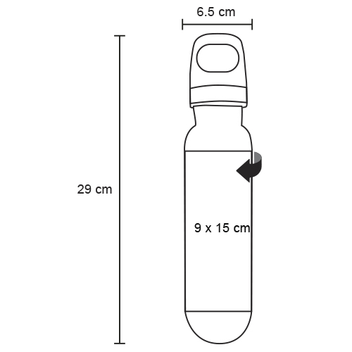 TERMO PLASTICO 670ML MACNOXY