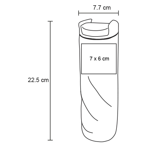 TERMO PLASTICO 500ML MACNYNE