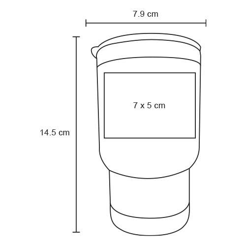 TERMO INOXIDABLE 360ML MACREVA