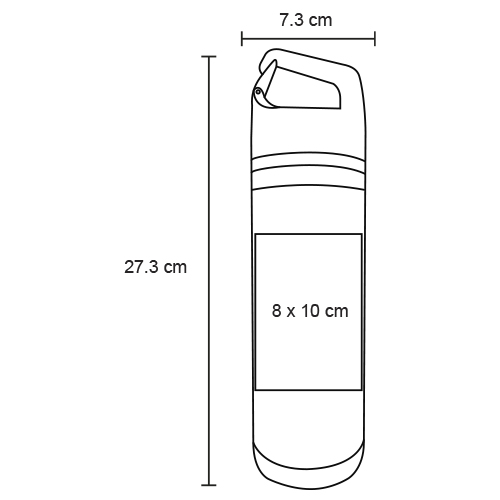 TERMO INOXIDABLE 550ML MACROFT