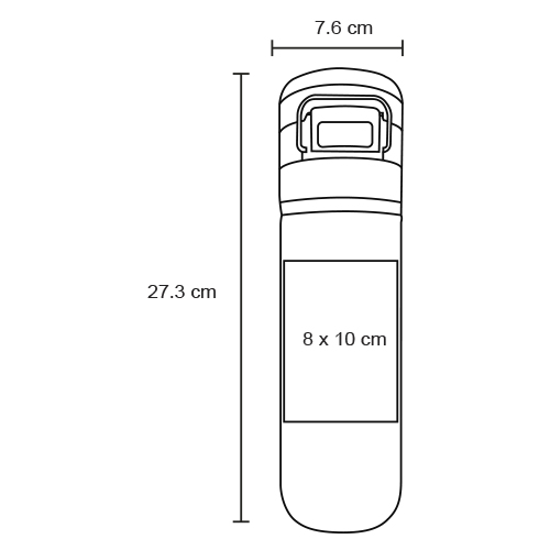 TERMO INOXIDABLE 800ML MACRULP