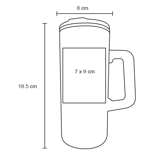 TERMO PLASTICO 500ML MACSYNE