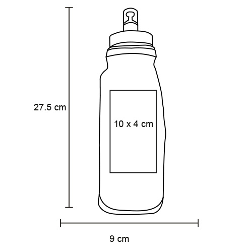 CILINDRO PLASTICO MAC 500ML