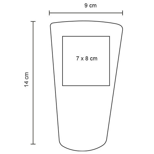 VASO PLASTICO MACTOLI 480ML