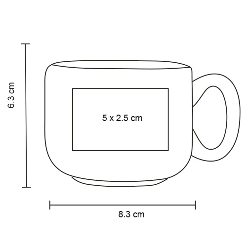 TAZA CERMICA MACTOPI 220ML