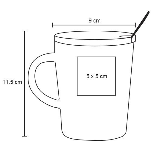 TAZA CERMICA MACTORI 330ML