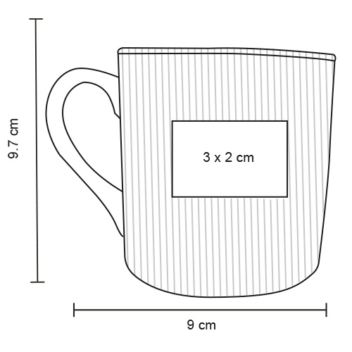 TAZA CERMICA MACTOTE 400ML