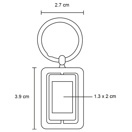 LLAVERO METLICO PACRAND