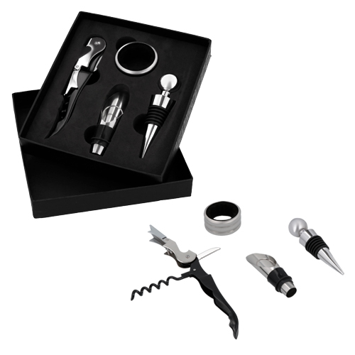 SET VINO ACERO INOXIDABLE PACSITH