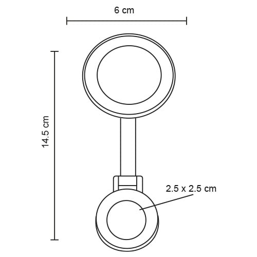 SOPORTE PLASTICO PADOYD