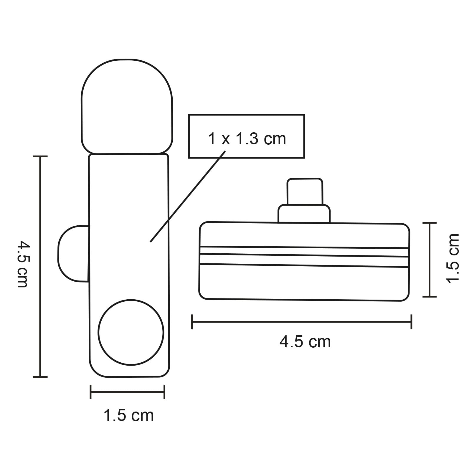 MICROFONO PLASTICO PAERIT