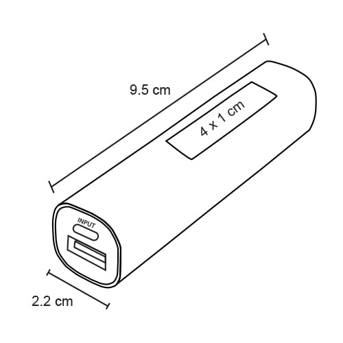 BATERA METAL 2200MAH PAEVAS