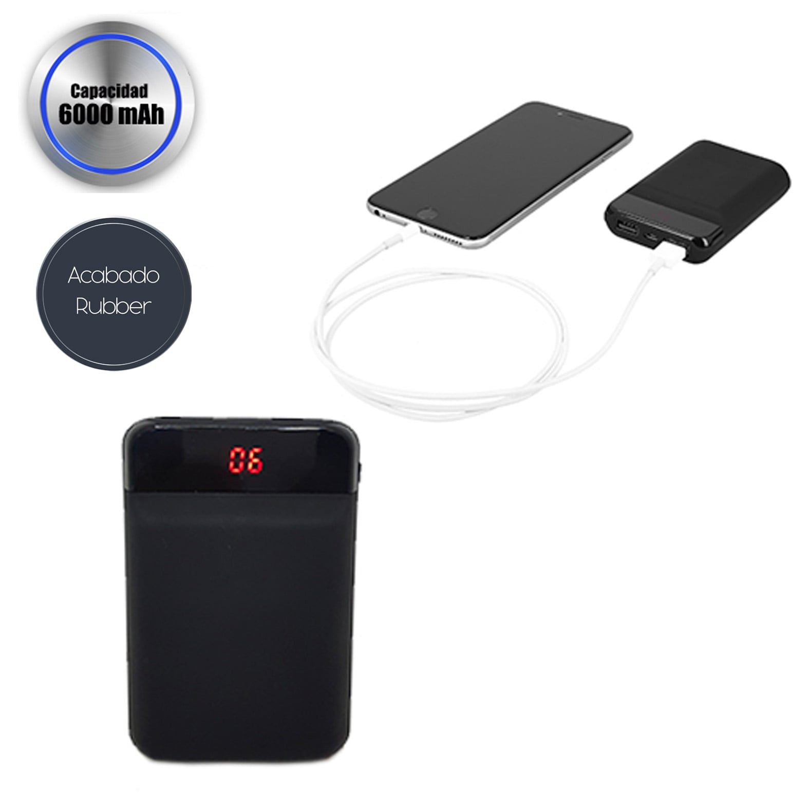 BATERA ABS 6000MAH RABRIT