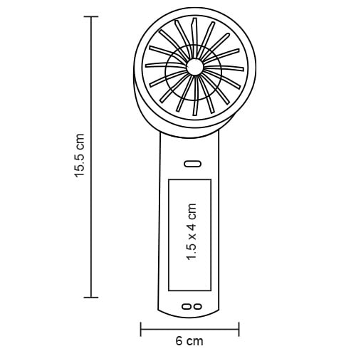 VENTILADOR PLASTICO RACRUME