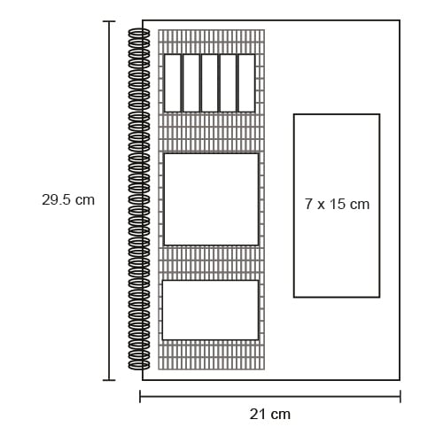 CUADERNO PLASTICO 50P RACSONT