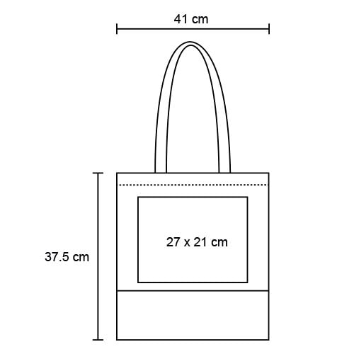 BOLSA ALGODN RADRVO