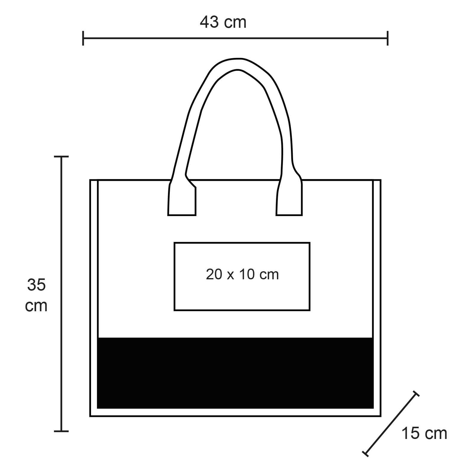 BOLSA ALGODN RAEIXA