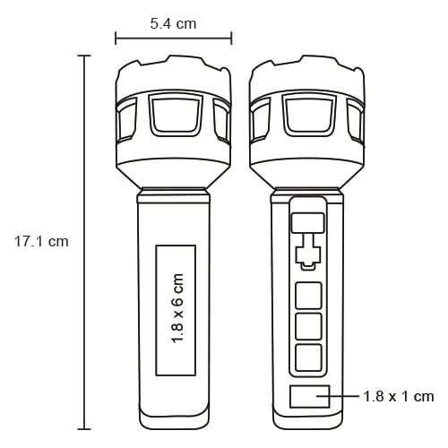 LAMPARA PLASTICO SACRURN