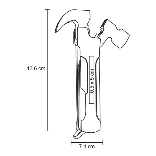 MARTILLO ACERO INOXIDABLE SACSDEN
