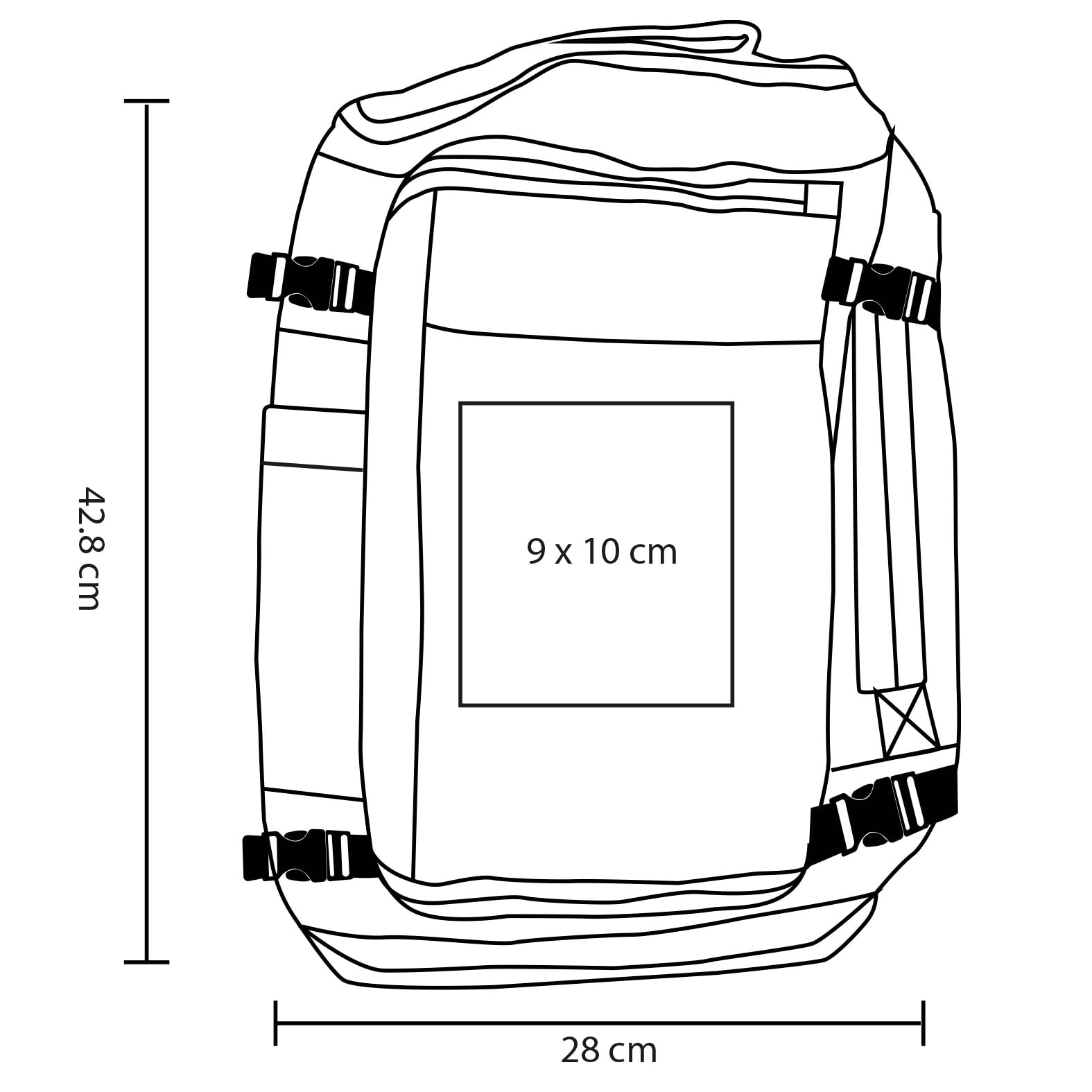 MOCHILA EJECUTIVA TELA SADOLM