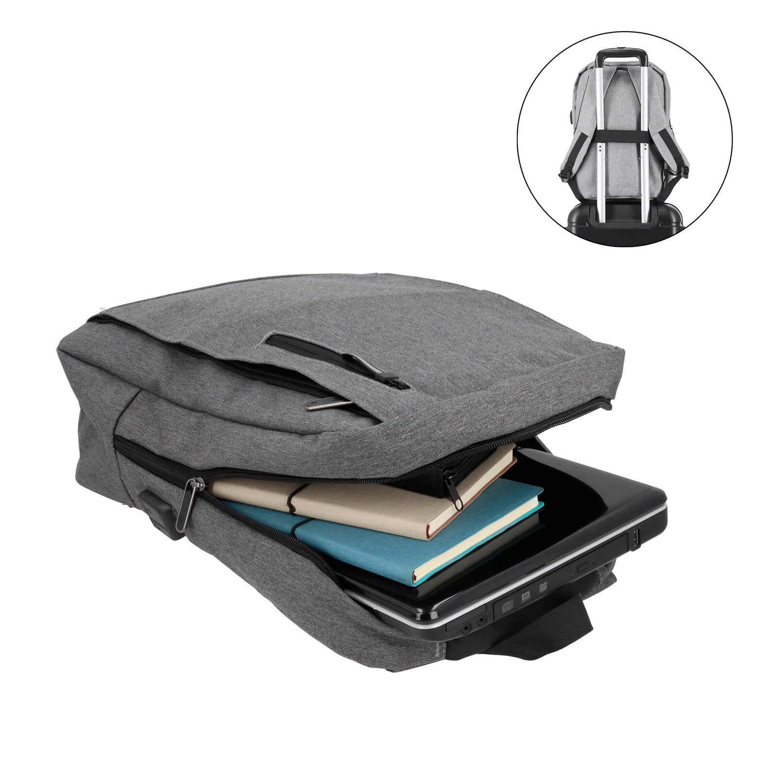 MOCHILA EJECUTIVA TELA SADONX