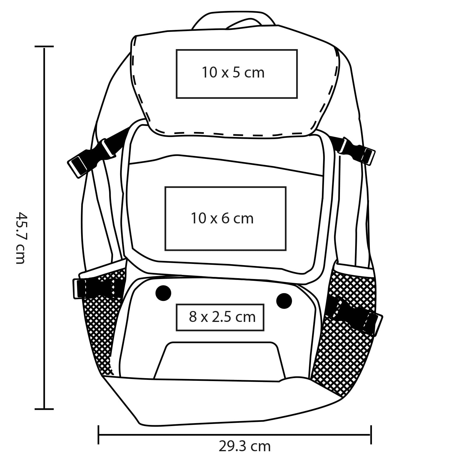 MOCHILA EJECUTIVA TELA SADTER