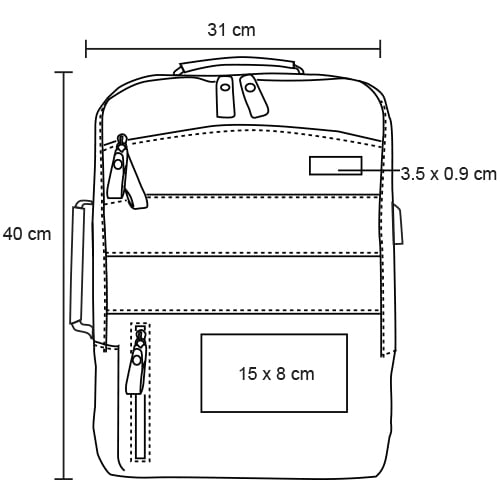 MOCHILA EJECUTIVA PIEL SADULP