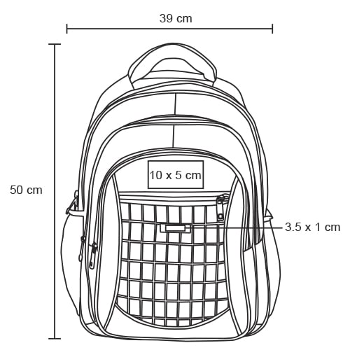 MOCHILA EJECUTIVA TELA SADURV