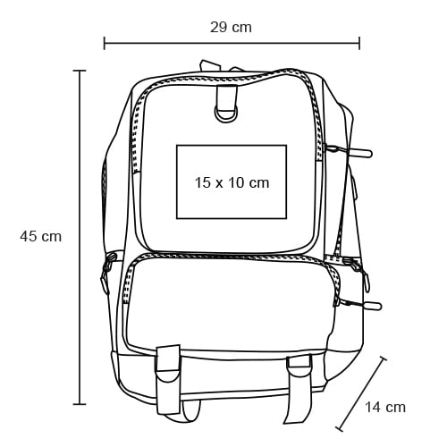 MOCHILA EJECUTIVA TELA SAEANT