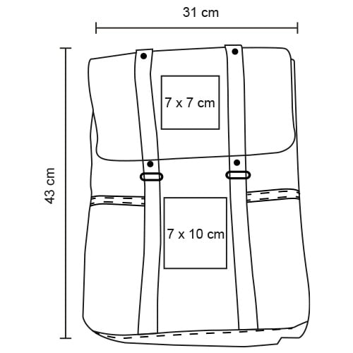 MOCHILA EJECUTIVA POLIURETANO SAEEYA