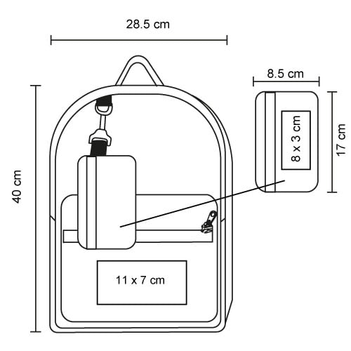 MOCHILA ESCOLAR TELA SAEIXA