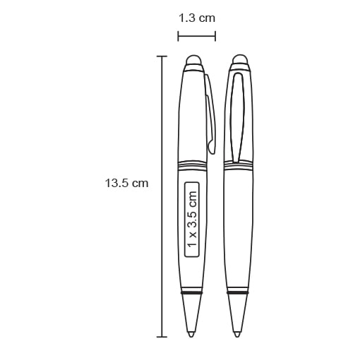BOLIGRAFO METAL TACSNIS