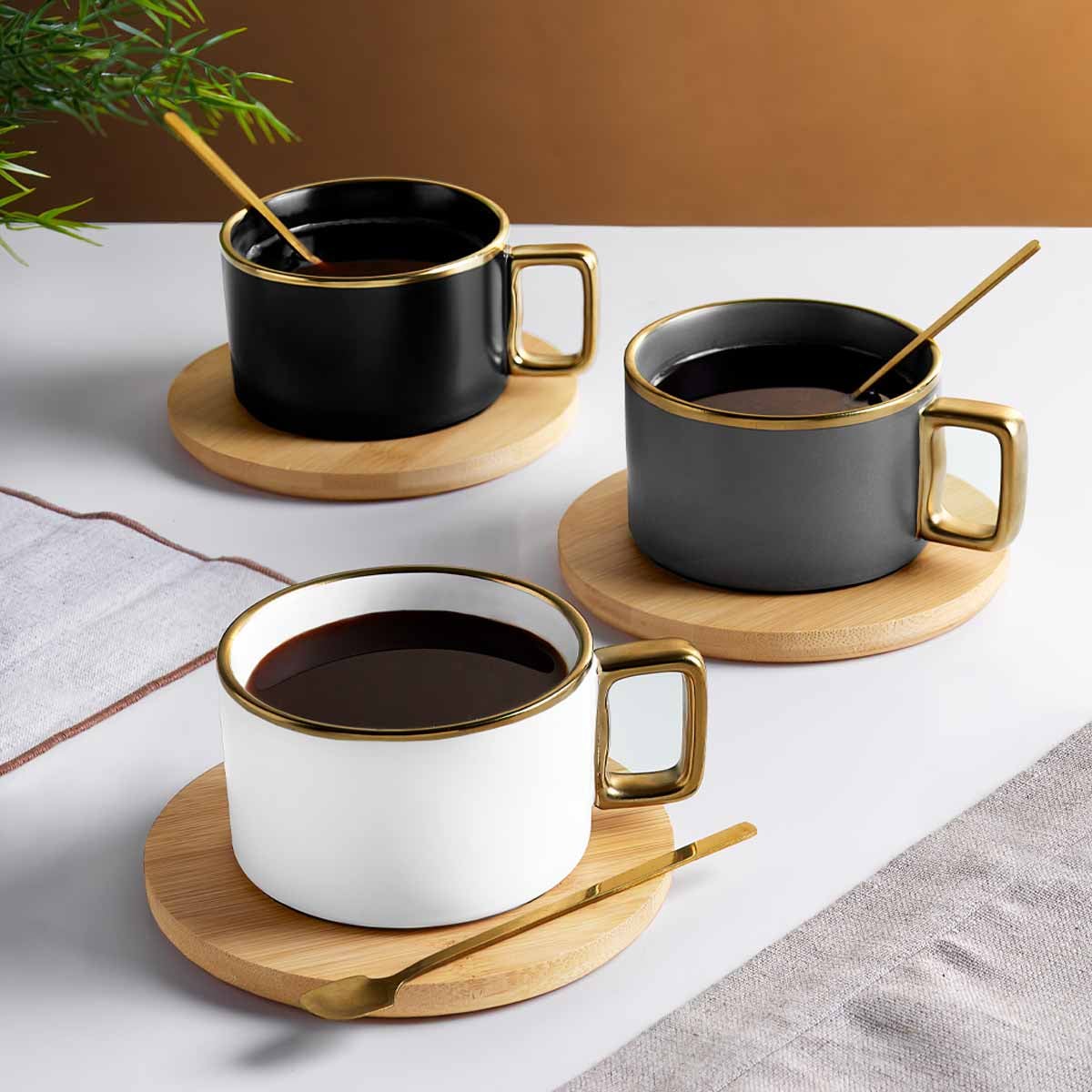 TAZA CERMICA / BAMBU TAEIRT