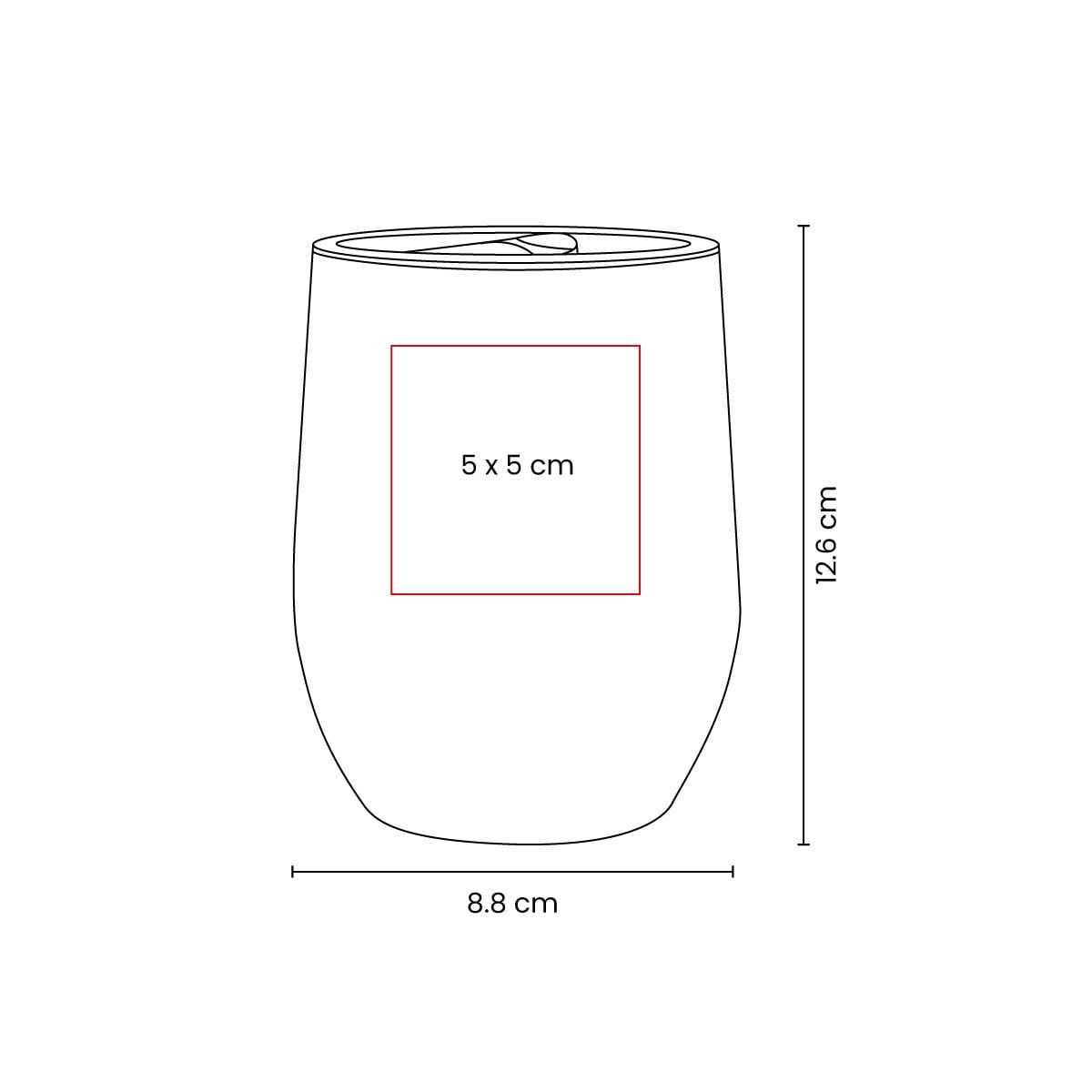 TERMO ACERO INOXIDABLE / PLASTICO VACEAND