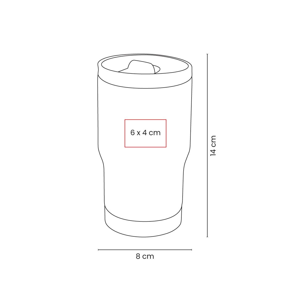 TERMO ACERO INOXIDABLE / PLASTICO VACEELO