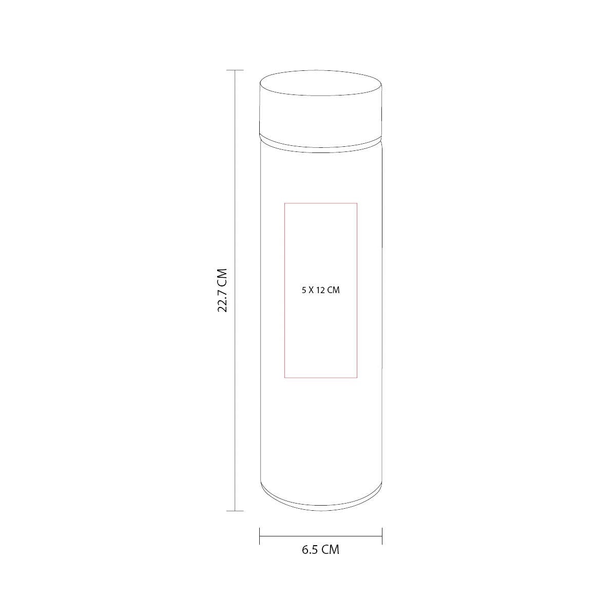TERMO ACERO INOXIDABLE / PLASTICO VACELM