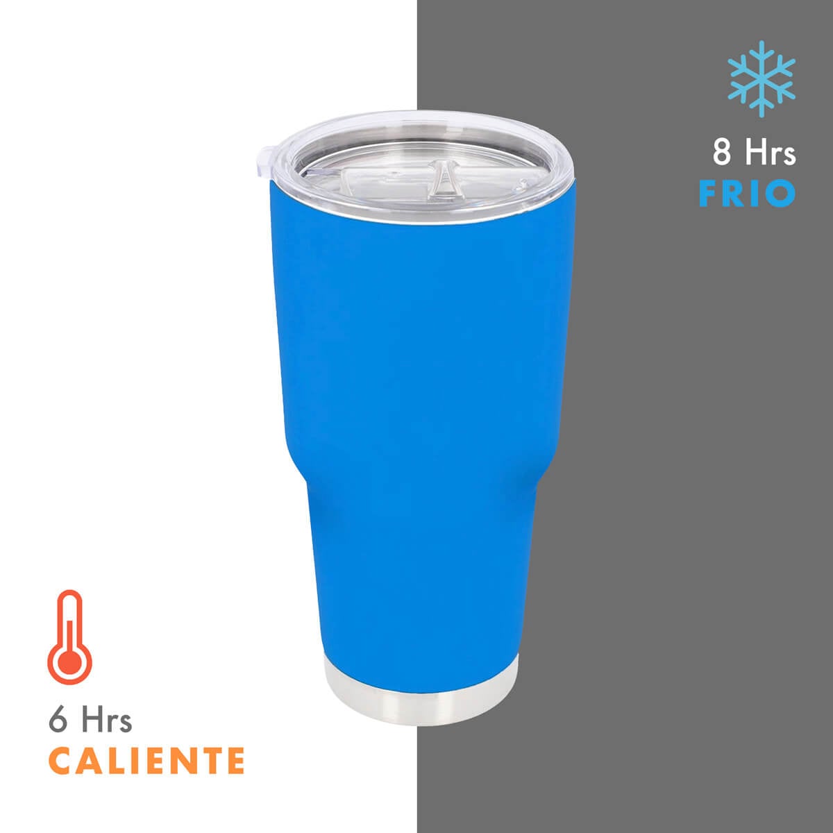 TERMO ACERO INOXIDABLE / PLASTICO VACILON