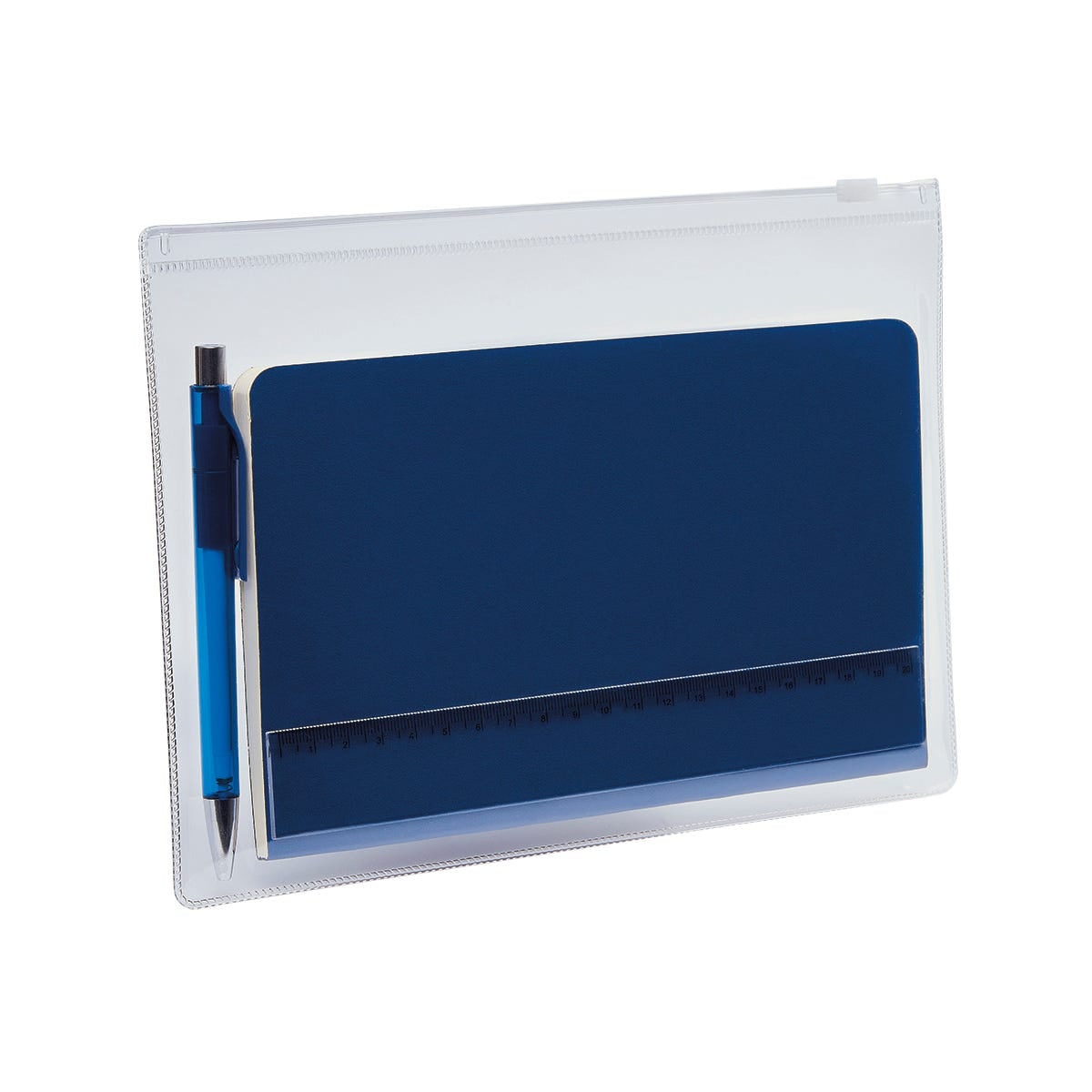 SET CURPIEL LIBRETA / PLASTICO BOLIGRAFO / PVC BOLSA VAEVRA
