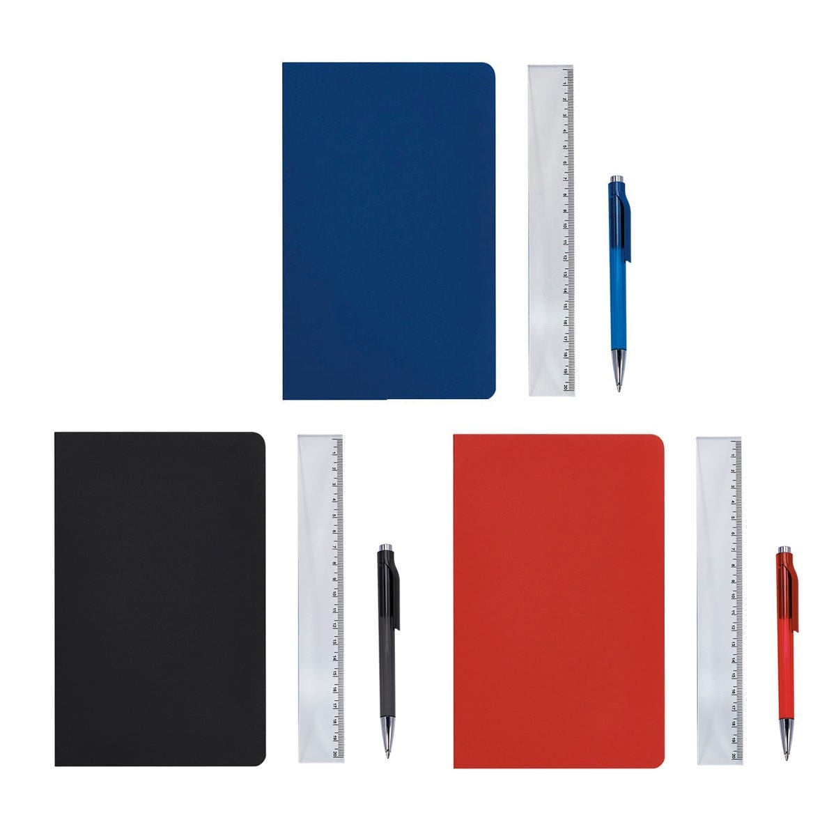 SET CURPIEL LIBRETA / PLASTICO BOLIGRAFO / PVC BOLSA VAEVRA
