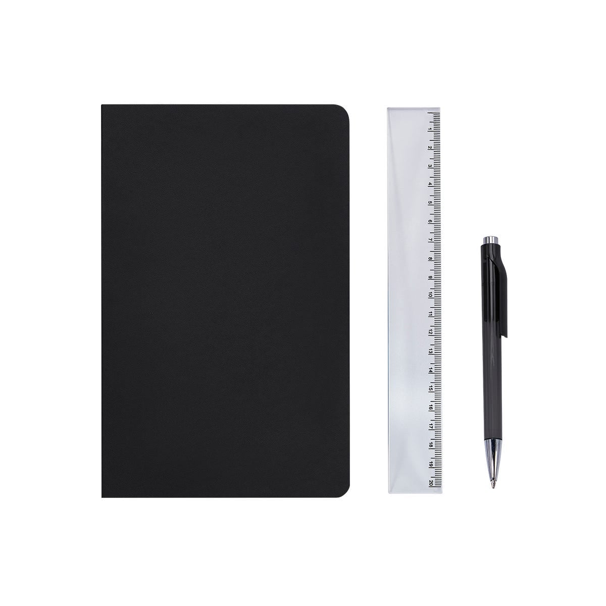 SET CURPIEL LIBRETA / PLASTICO BOLIGRAFO / PVC BOLSA VAEVRA