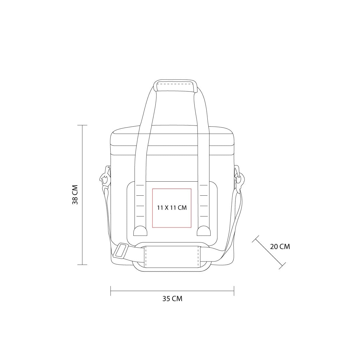 HIELERA POLIURETANO TERMOPLASTICO TPU / ACETATO DE VINILO DE POLIETILENO ZACSBER