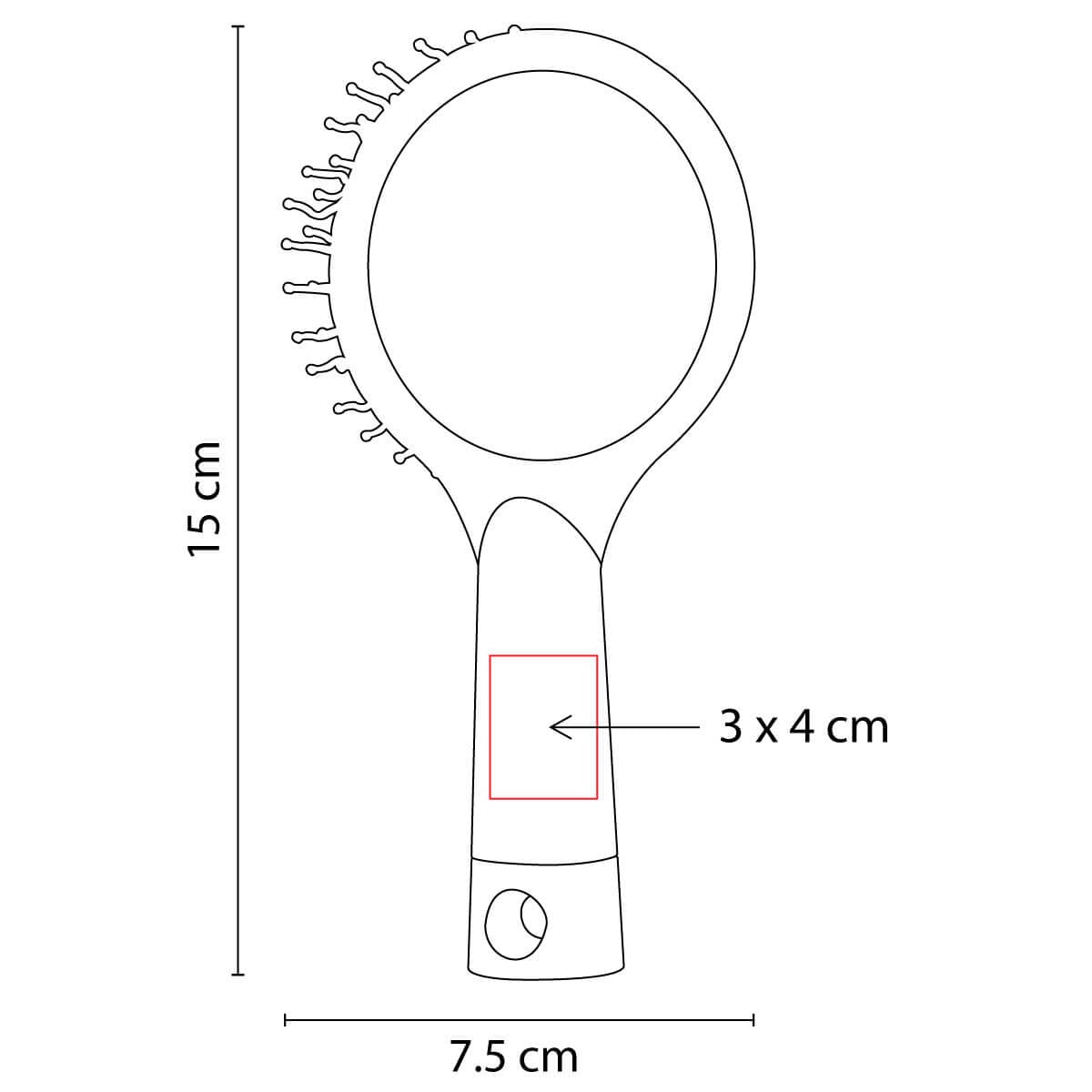 CEPILLO PLASTICO ZAEYLT