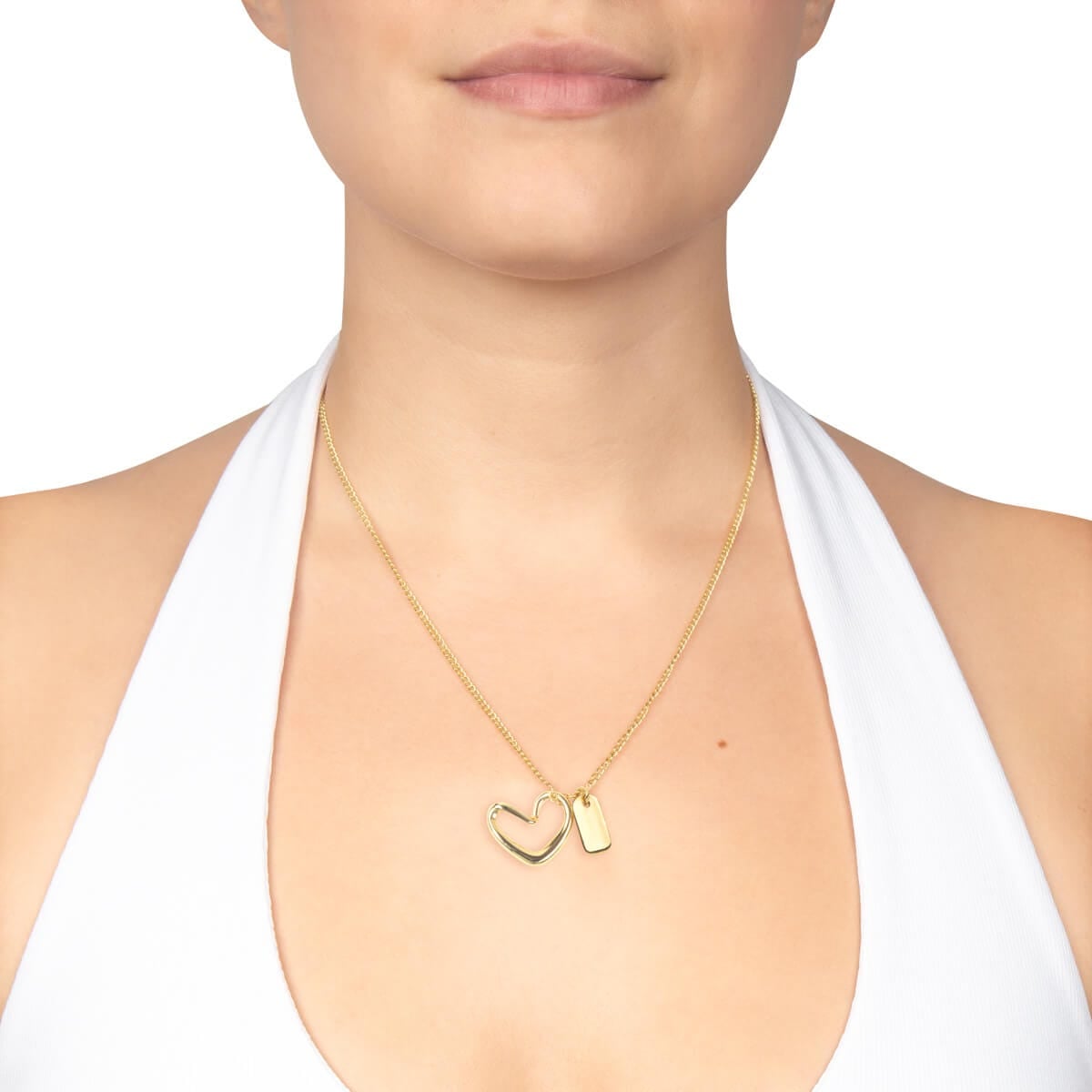 COLLAR CHAPA DE ORO ZAEZEN