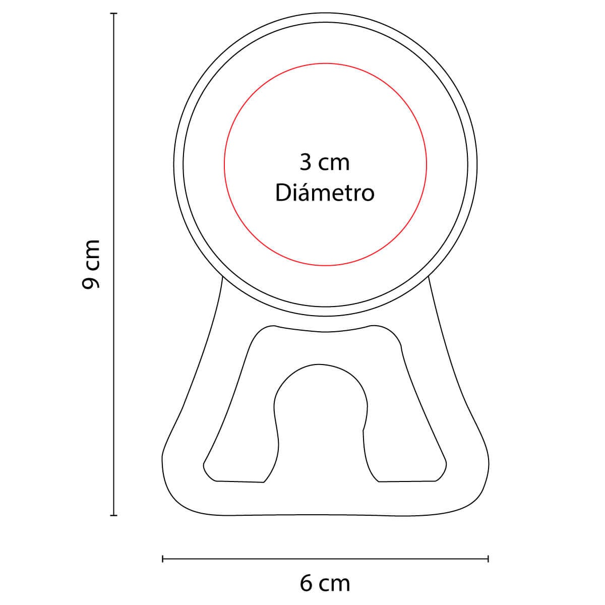 GANCHO PLASTICO AACTIZM