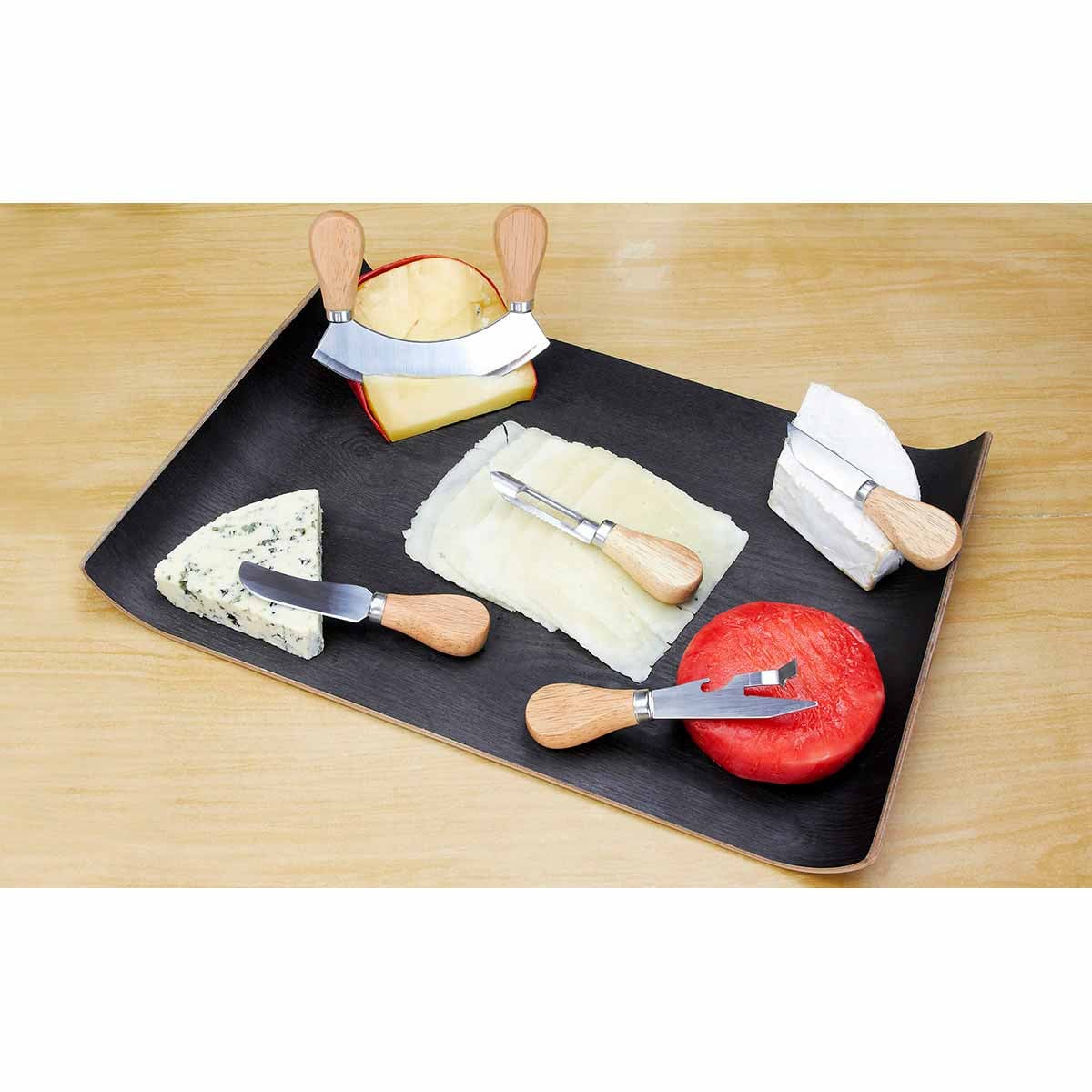 SET MADERA CAUCHO AACTUXY