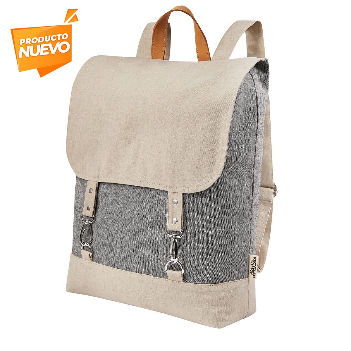 MOCHILA ALGODN RECICLADO AADUEL