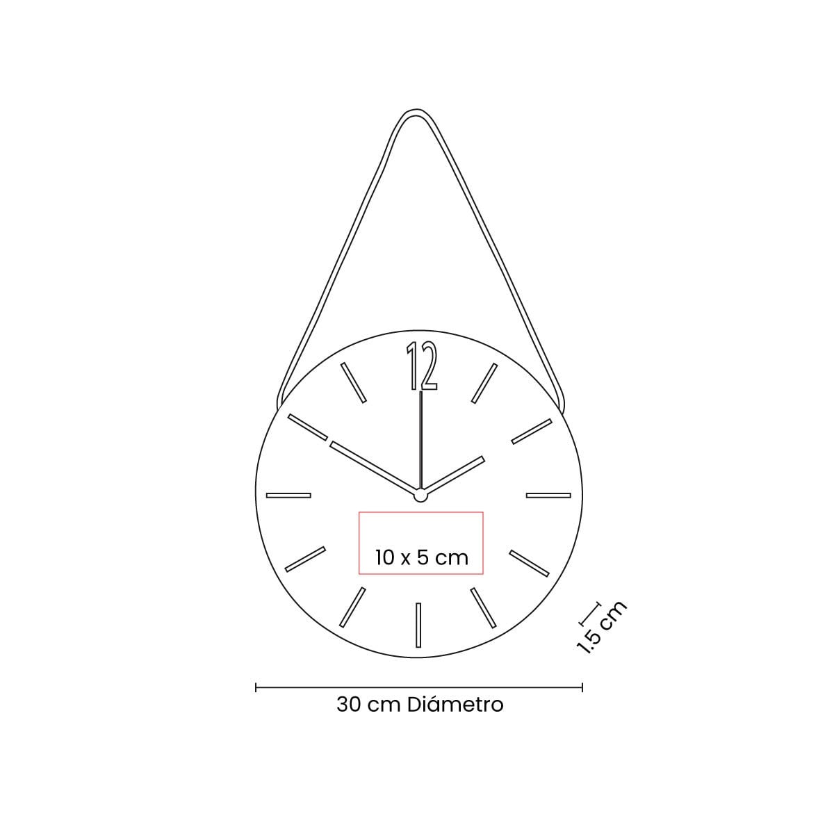 RELOJ PLASTICO BABUFT