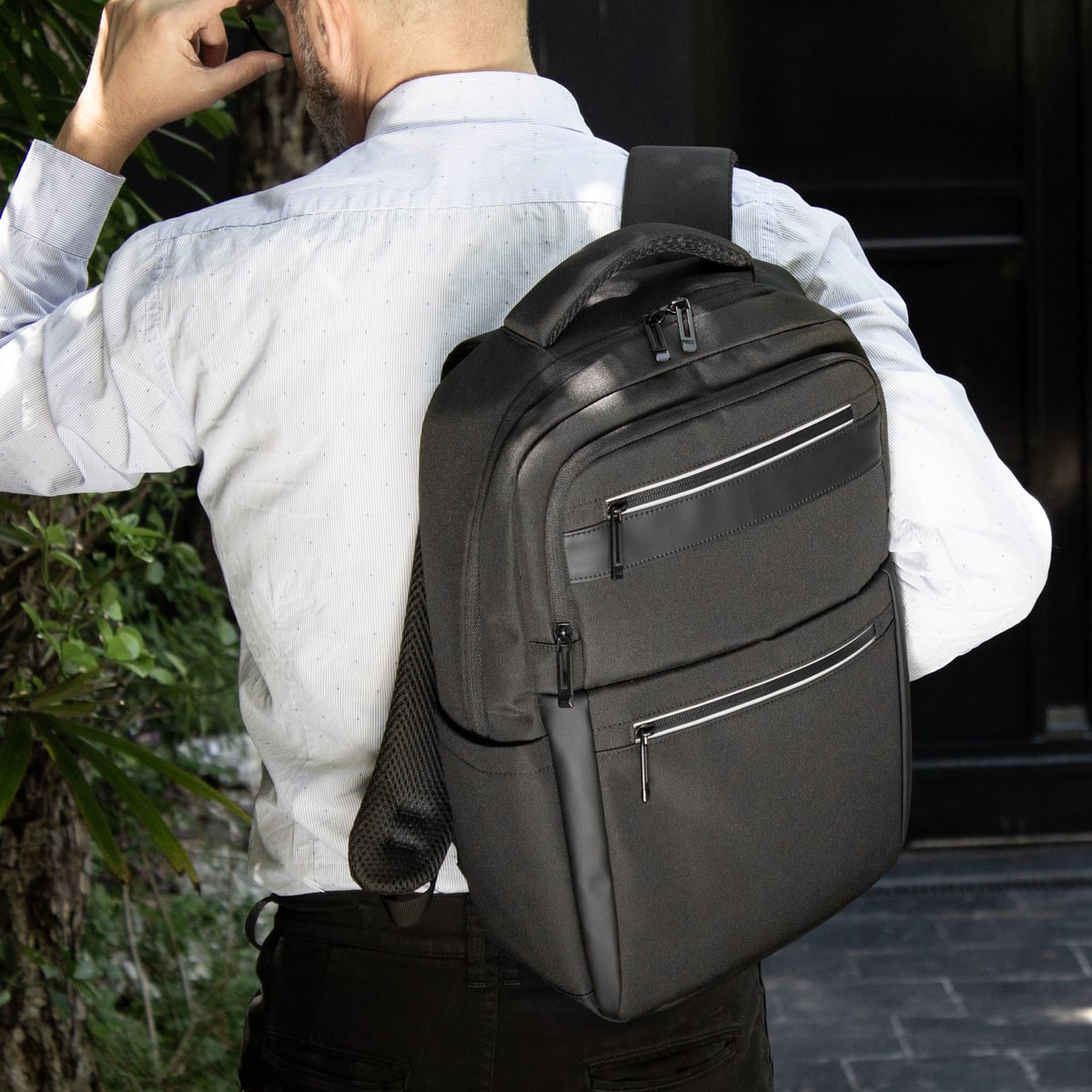 MOCHILA POLIESTER JACQUARD AADELT