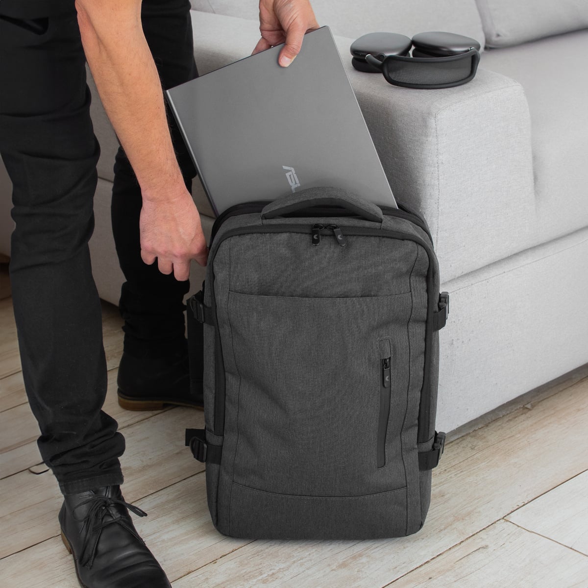 MOCHILA POLIESTER 600D AADIC
